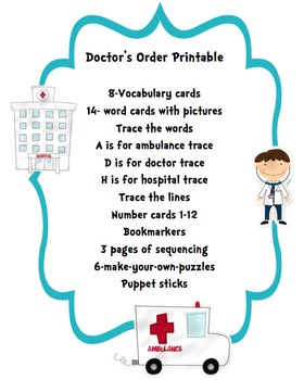 printable order doctor doctors preview