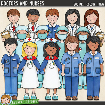 doctors and nurses clip art