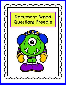 Preview of Document Based Questions Freebie