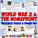 World War 2 and the Homefront Document Analysis