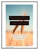 Documentary Conventions Booklet
