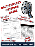 Documentary Critique/Analysis Worksheet - Proven to be Eff