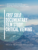 "Free Solo" Documentary Film Study (2018): Critical Viewin