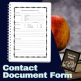 Contact Documentation Form