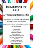 Documenting the EYLF - A Timesaving Resource File