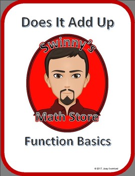Preview of Does It Add Up: Function Basics