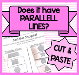 Does It Have Parallel Lines? {Cut and Sort!}