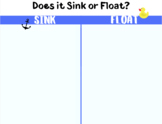 Does it Sink or Float? Sorting Activity for PreK and Kindergarten