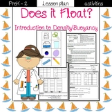 Does it float? Science Lesson Plan- physical science (water)