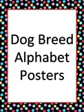 Dog Breed Alphabet Posters