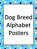 Dog Breed Alphabet Posters--New Color!!!