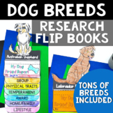 Dog Breed Animal Research Flip Book - 33 breeds included