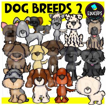 Download Dog Breeds 2 Clip Art Bundle Educlips Clipart By Educlips Tpt