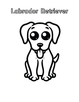 Dog Breeds Coloring Pages For Kids By Giggles And Miracles Tpt