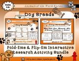 Dog Breeds From Around the World Interactive Research Activity Bundle