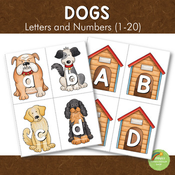 Dog Breeds Letters and Number Cards by Pinay Homeschooler Shop | TPT