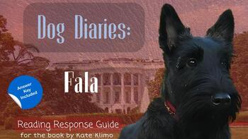 Preview of Dog Diaries, Fala: A Reading Response Journal