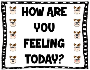 Dog Feelings Posters and Writing by Fabulous First Grade | TpT