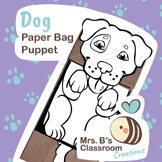 Dog Paper Bag Puppet
