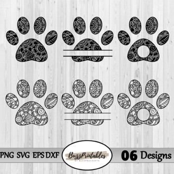 Download Dog Paw Digital Clipart Images Svg Png Graphics Personal Commercial Use