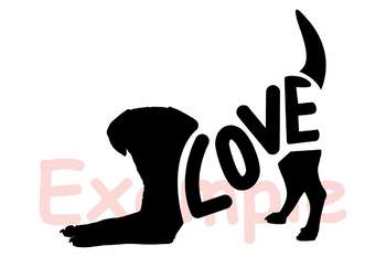 Download Dog Svg Puppy Svg Pet S Paw Svg Doxie Weenie Dog Love 150sv By Hamhamart