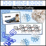Dog Sled Race Counting Activity for Polar Animals
