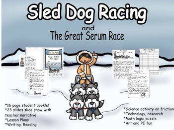 Preview of Dog Sled Racing and The Great Serum Race