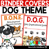 Binder Covers Dog Theme