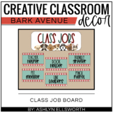 Dog Theme Classroom Jobs Bulletin Board