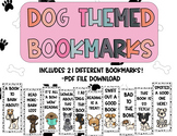 Dog Themed Bookmarks