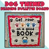 Dog Themed Classroom Library Book Bulletin Board