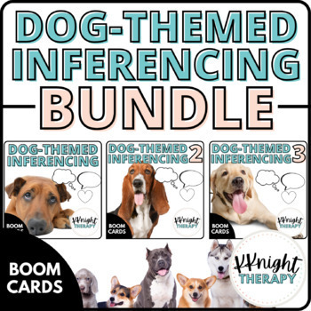 Preview of Dog Themed Inferencing BUNDLE | for Speech Therapy