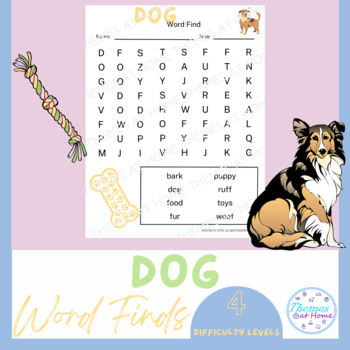 Preview of Dog Word Finds