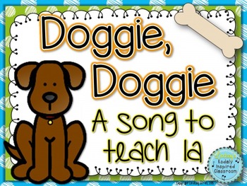 Preview of Doggie Doggie: A folk song for ta & titi and la