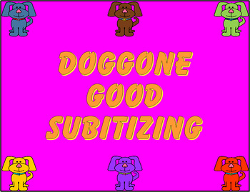 Preview of Doggone Good Subitizing