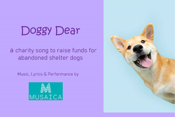 Preview of Doggy Dear_ages 11 plus_ Song lyrics videos_Karaoke files_PDF