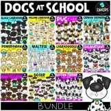 Dogs At School Mega Bundle {Educlips Clipart}
