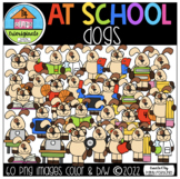 Dogs At School (P4Clips Trioriginals) ANIMALS AT SCHOOL