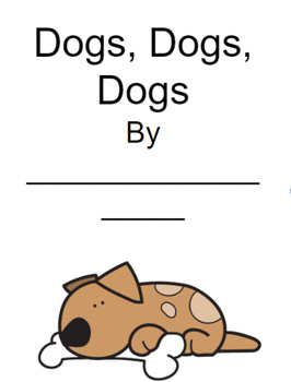 Preview of Dogs, Dogs, Dogs, A Puppy Packet