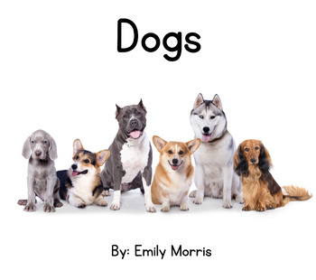 Preview of Dogs - Nonfiction CVC Decodable Reader