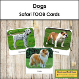 Dogs Safari TOOB Cards - Montessori