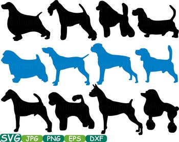 Dogs Silhouette Animals Clip Art Dog Contest Puppy Pet Paw Lab Labrador 243s