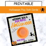 Doh-Riffic Halloween Play Doh Gift Tags - Printable - Clas