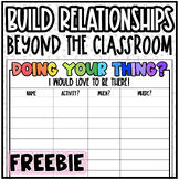 FREE - Doing Your Thing Printable | Classroom Decor & Buil