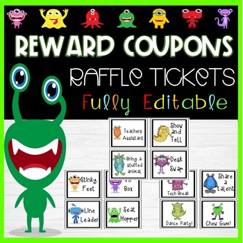 Preview of Dojo Reward Coupons and Raffle Tickets