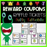 Dojo Reward Coupons and Raffle Tickets