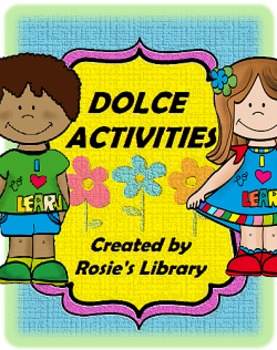 Preview of Back to School Dolce Sight Word Activities