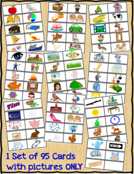 nouns worksheets for kindergarten Picture Dolch Nouns Flashcards Word 95 and TpT