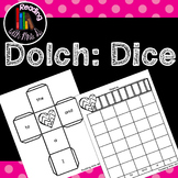 Dolch Dice and Recording Sheets