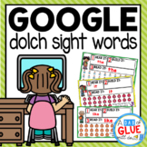 Dolche Sight Word Google Slides Sight Words (Pre-Primer, P